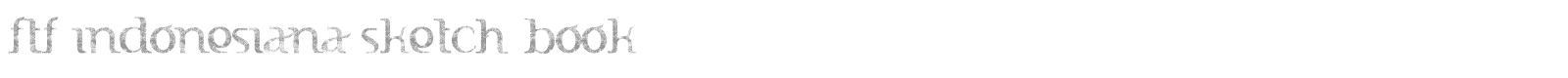 FTF Indonesiana Serif font preview